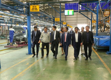 Tổng giám đốc Hyundai Motor Group thăm Hyundai Thành Công