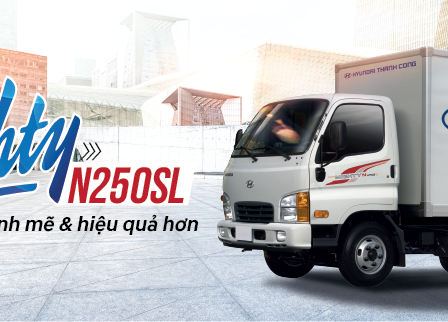 Giá bán xe tải Hyundai Mighty N250 / N250SL tại Vinh Nghệ An
