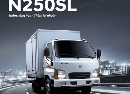 Hyundai New Mighty N250SL – Thêm hàng hóa, thêm lợi nhuận